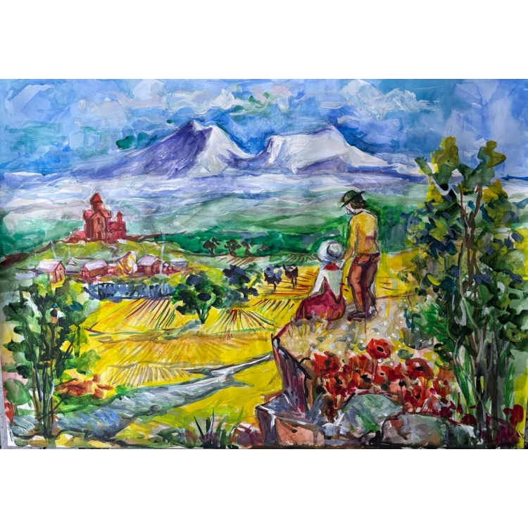 Алиса Мартиросян Сироковно, "На склоне Арагаца"